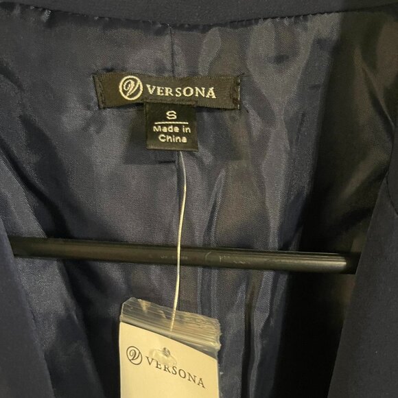 Versona Jackets & Blazers - Navy Blazer